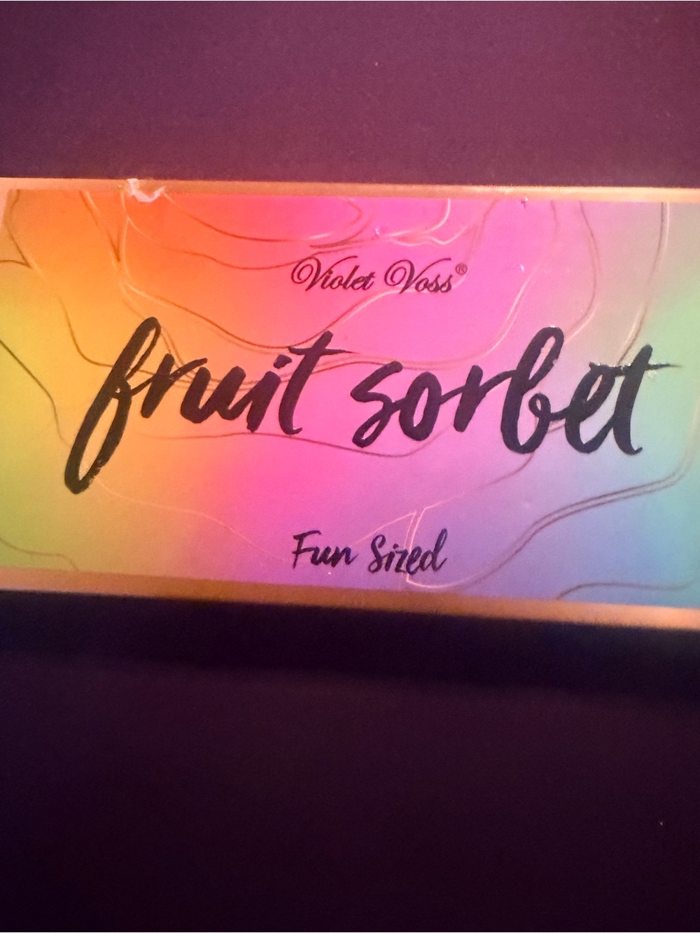 Violet Voss Fruit Sorbet Eyeshadow Palette